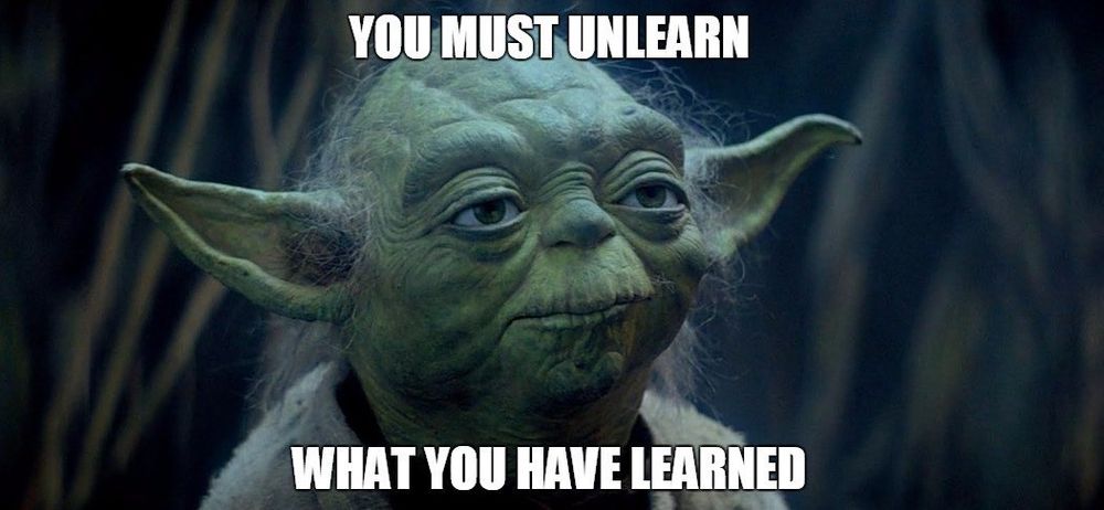 unlearn